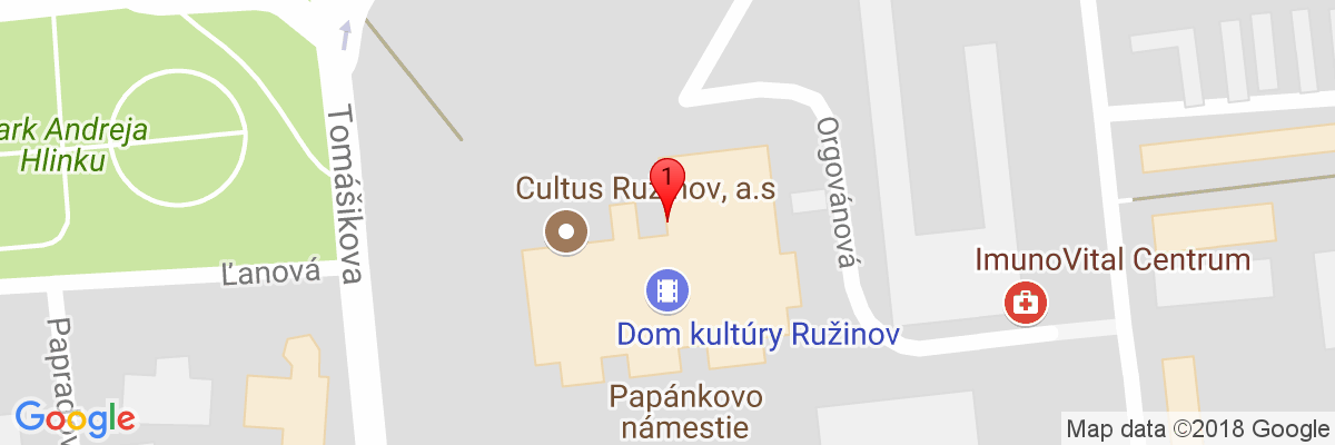 Google Map of Music Market s.r.o. Ružinovska 2747/28